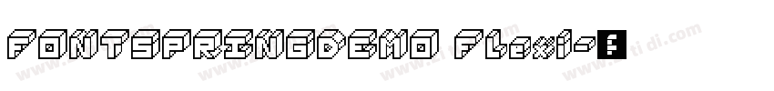 FONTSPRINGDEMO Flexi字体转换